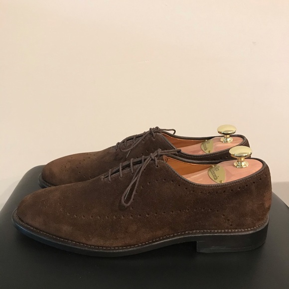 Allen Edmonds fairfax suede wholecut 8.5C NEW! - Picture 3 of 8